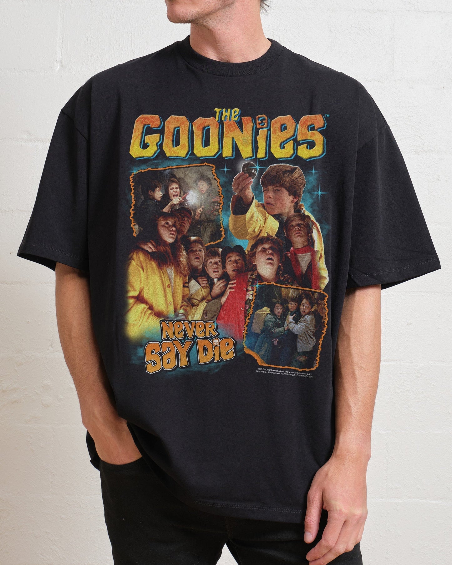 The Goonies Vintage Oversized Tee Unisex T-shirt, Sweatshirt, Hoodie, Long Sleeve Tee - T-Shirt, Sweatshirt, Hoodie