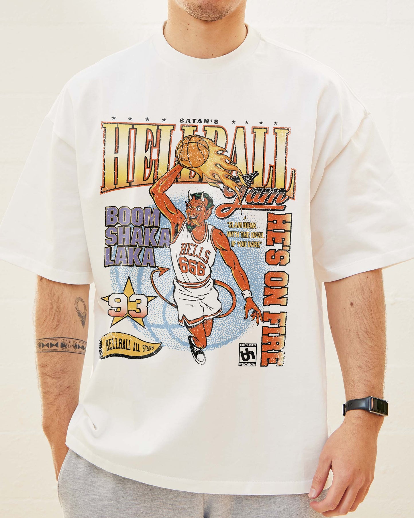 Hell Ball Jam Oversized Tee Unisex T-shirt, Sweatshirt, Hoodie, Long Sleeve Tee - T-Shirt, Sweatshirt, Hoodie