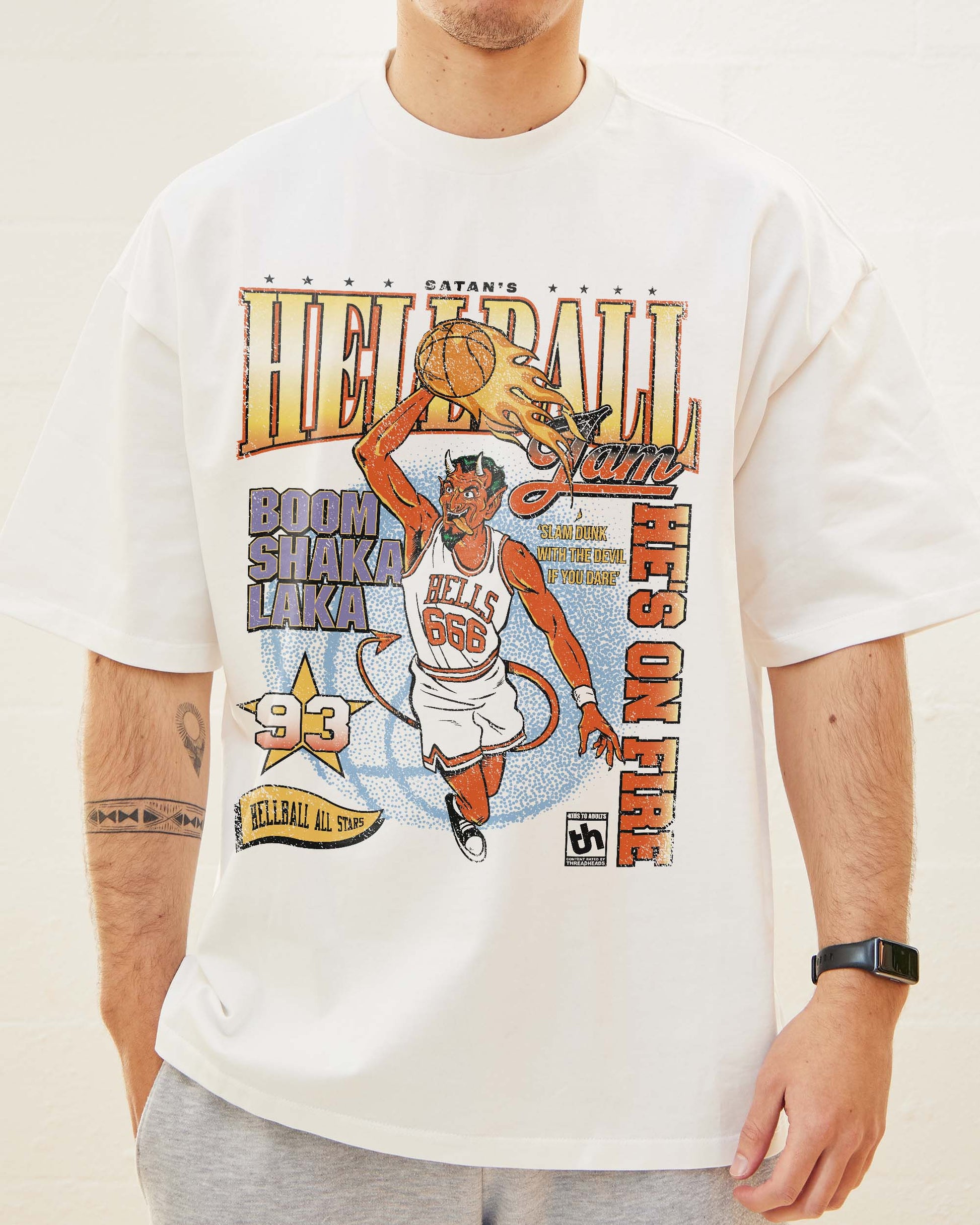 Hell Ball Jam Oversized Tee Unisex T-shirt, Sweatshirt, Hoodie, Long Sleeve Tee - T-Shirt, Sweatshirt, Hoodie