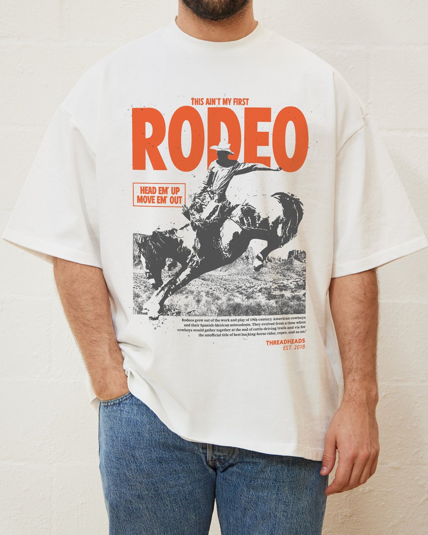 Ain't My First Rodeo Oversized Tee Unisex T-shirt, Sweatshirt, Hoodie, Long Sleeve Tee - T-Shirt, Sweatshirt, Hoodie
