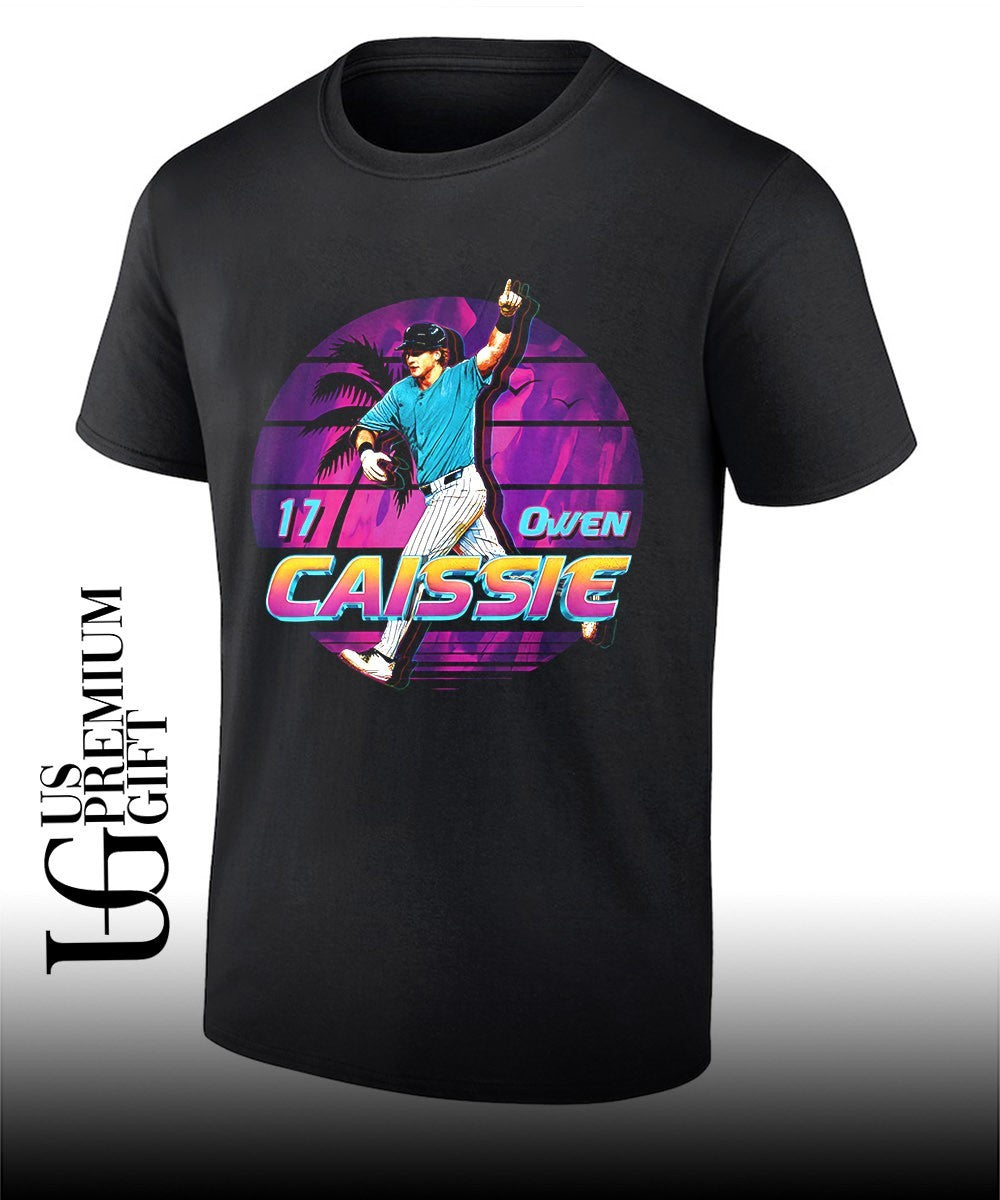 Owen Caissie player Miami Marlins baseball player name shirt Unisex T-shirt, Sweatshirt, Hoodie, Long Sleeve Tee - T-Shirt, Sweatshirt, Hoodie