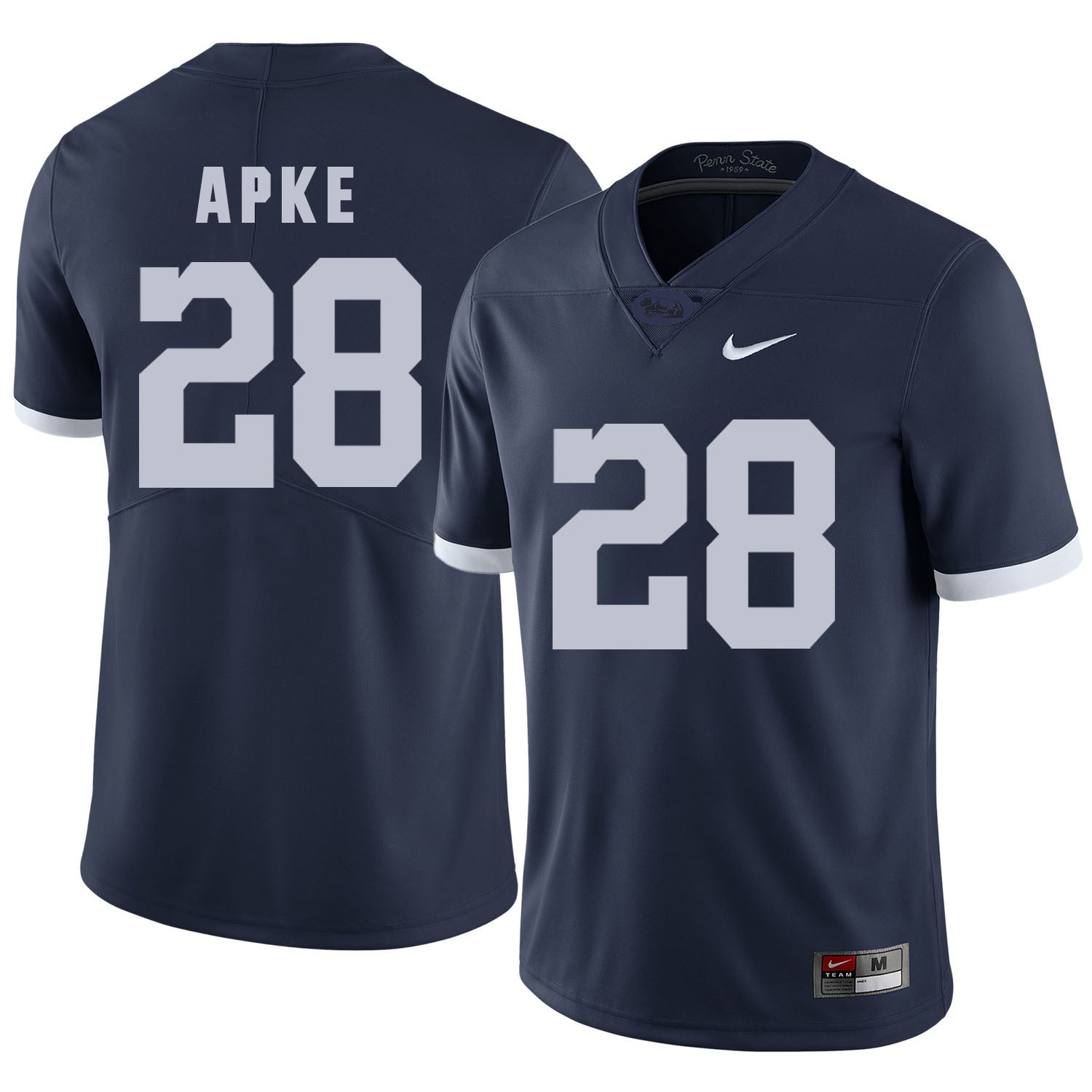 PENN STATE Apke 28 Navy College Football Jersey football jersey product view 1