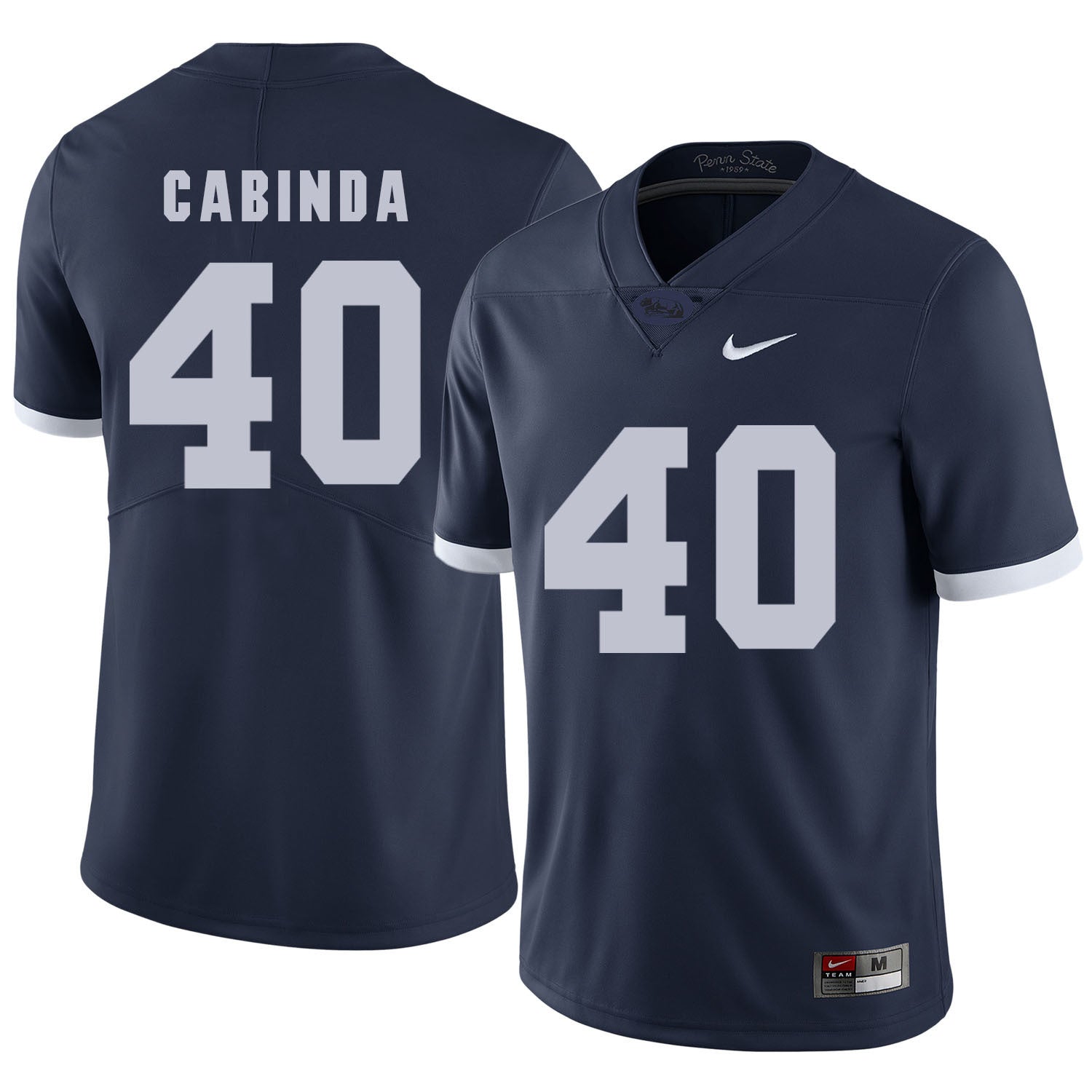PENN STATE Cabinda 40 Navy College Football Jersey football jersey product view 1