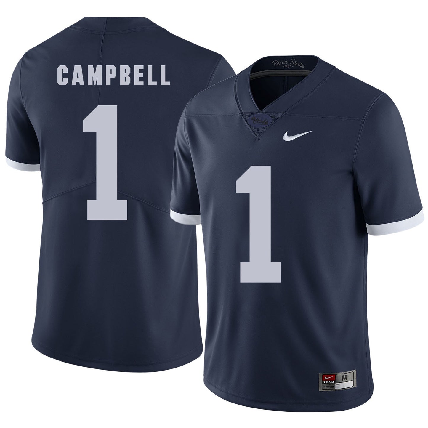 PENN STATE Campbell 1 Navy College Football Jersey football jersey product view 1