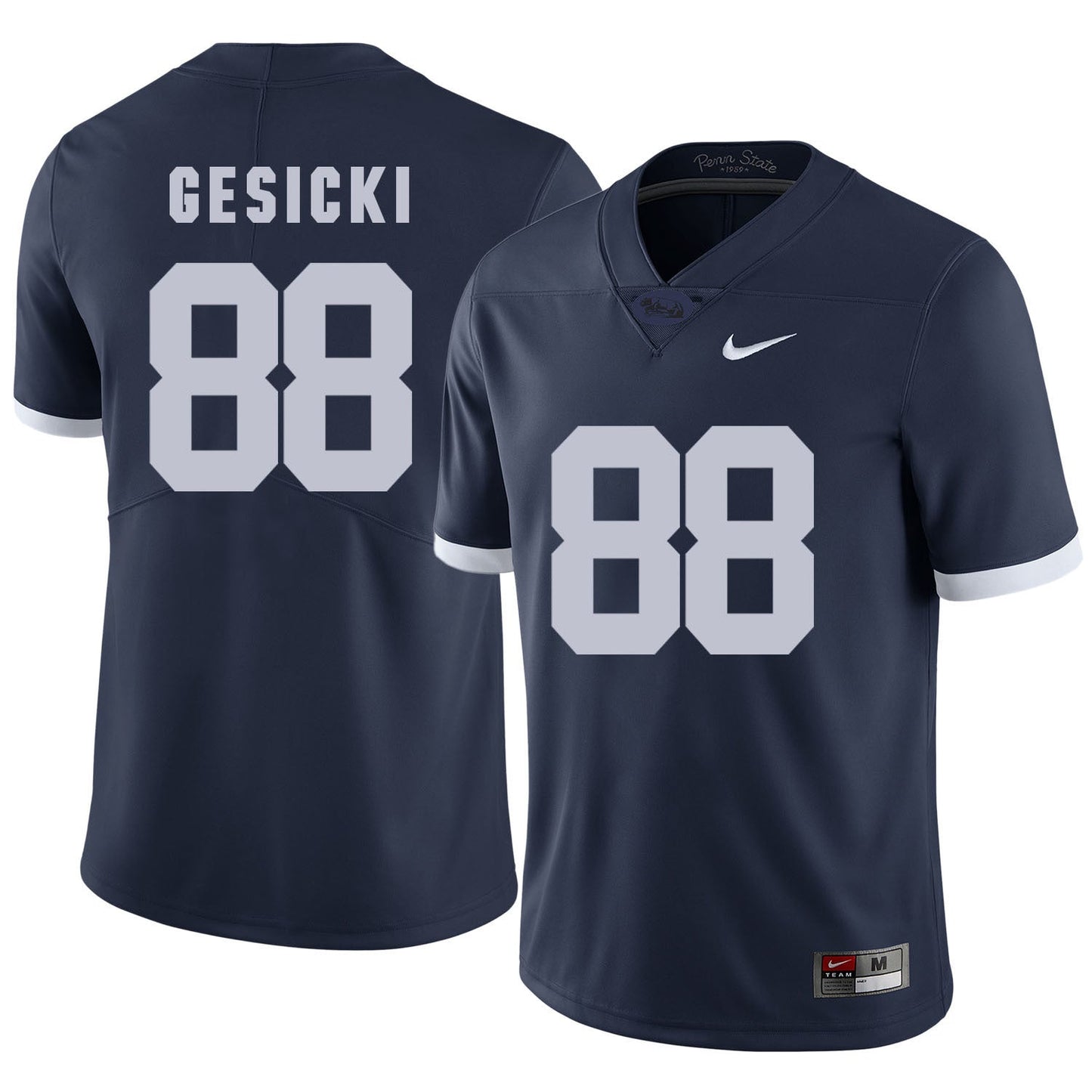 PENN STATE Gesicki 88 Navy College Football Jersey football jersey product view 1