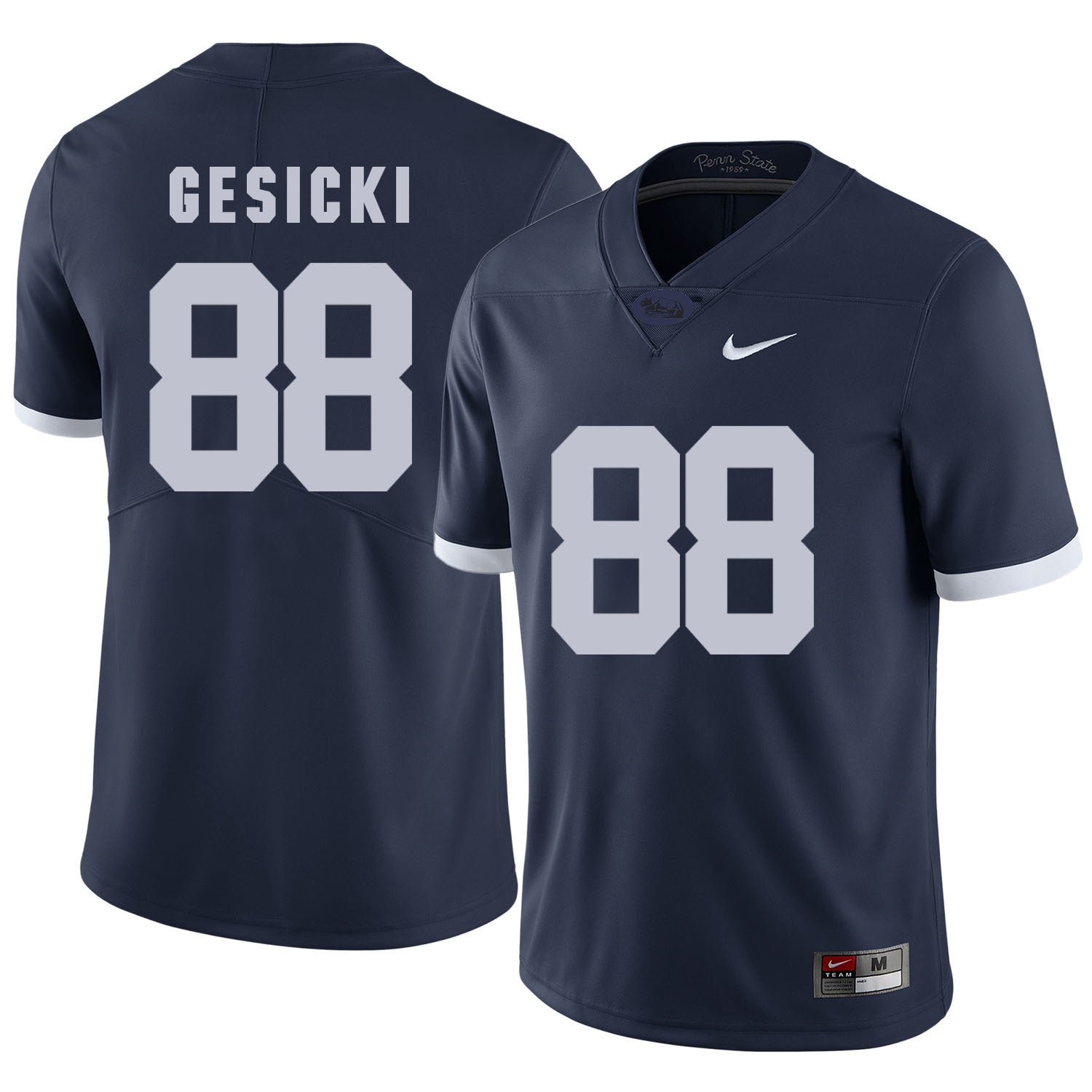 PENN STATE Gesicki 88 Navy College Football Jersey football jersey product view 1