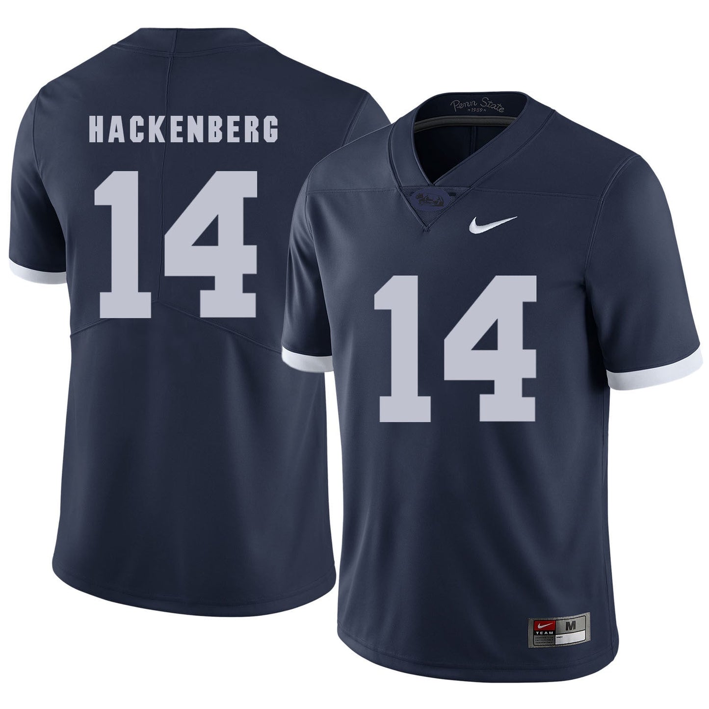 PENN STATE Hackenberg 14 Navy College Football Jersey football jersey product view 1