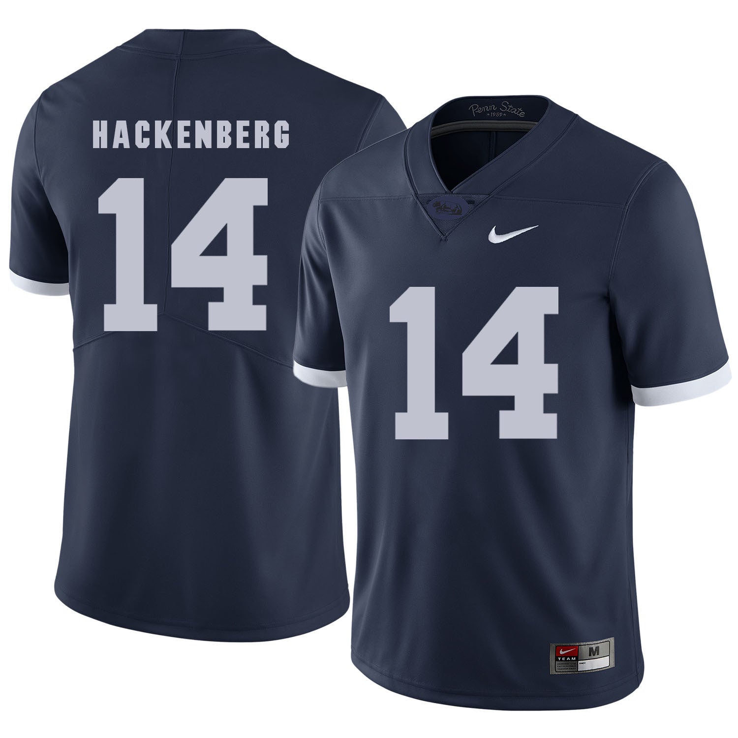 PENN STATE Hackenberg 14 Navy College Football Jersey football jersey product view 1