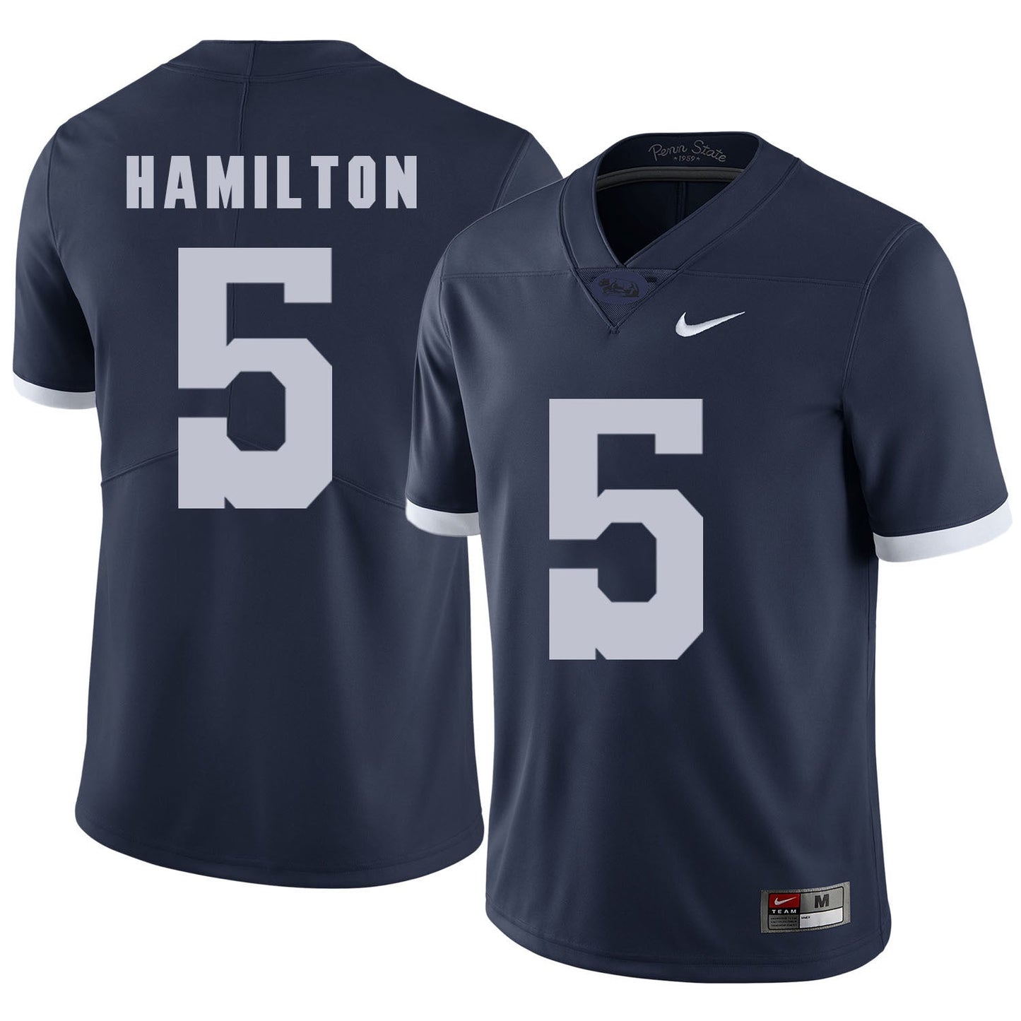 PENN STATE Hamilton 5 Navy College Football Jersey football jersey product view 1