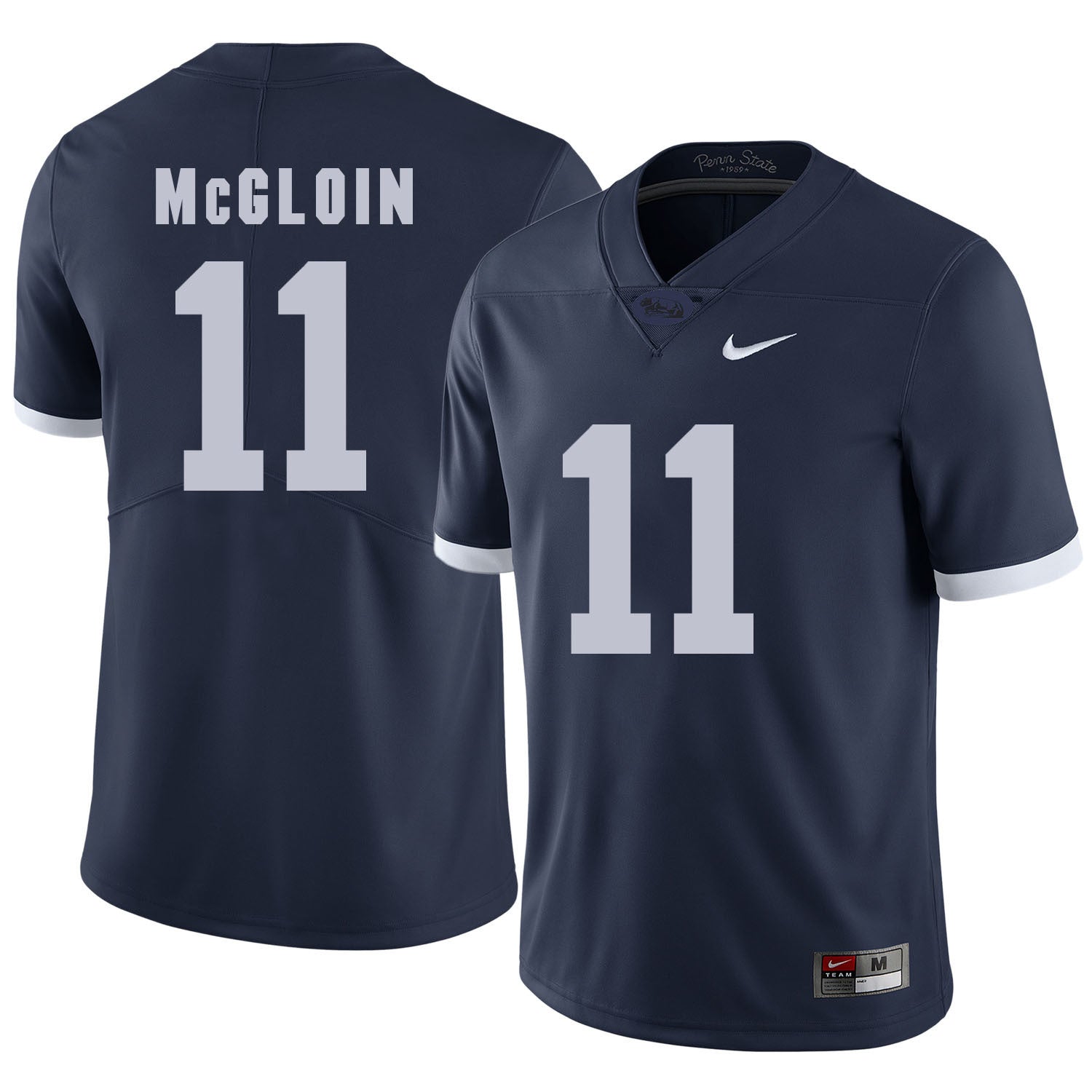 PENN STATE McGloin 11 Navy College Football Jersey football jersey product view 1