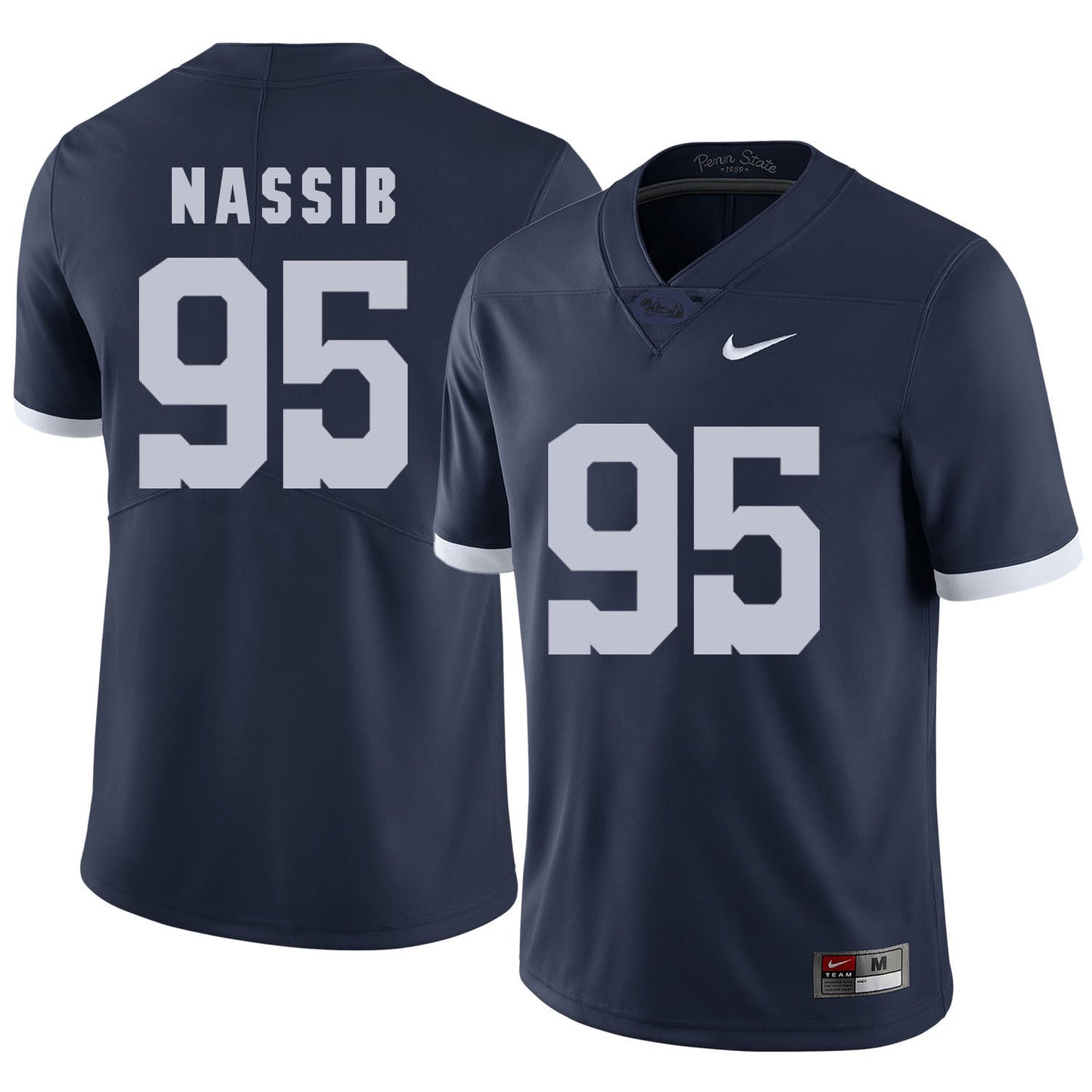 PENN STATE Nassib 95 Navy College Football Jersey football jersey product view 1