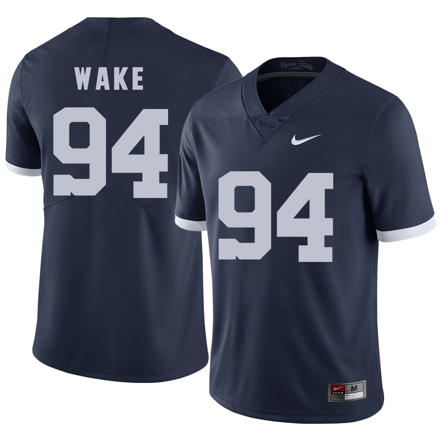 PENN STATE Wake 94 Navy College Football Jersey football jersey product view 1