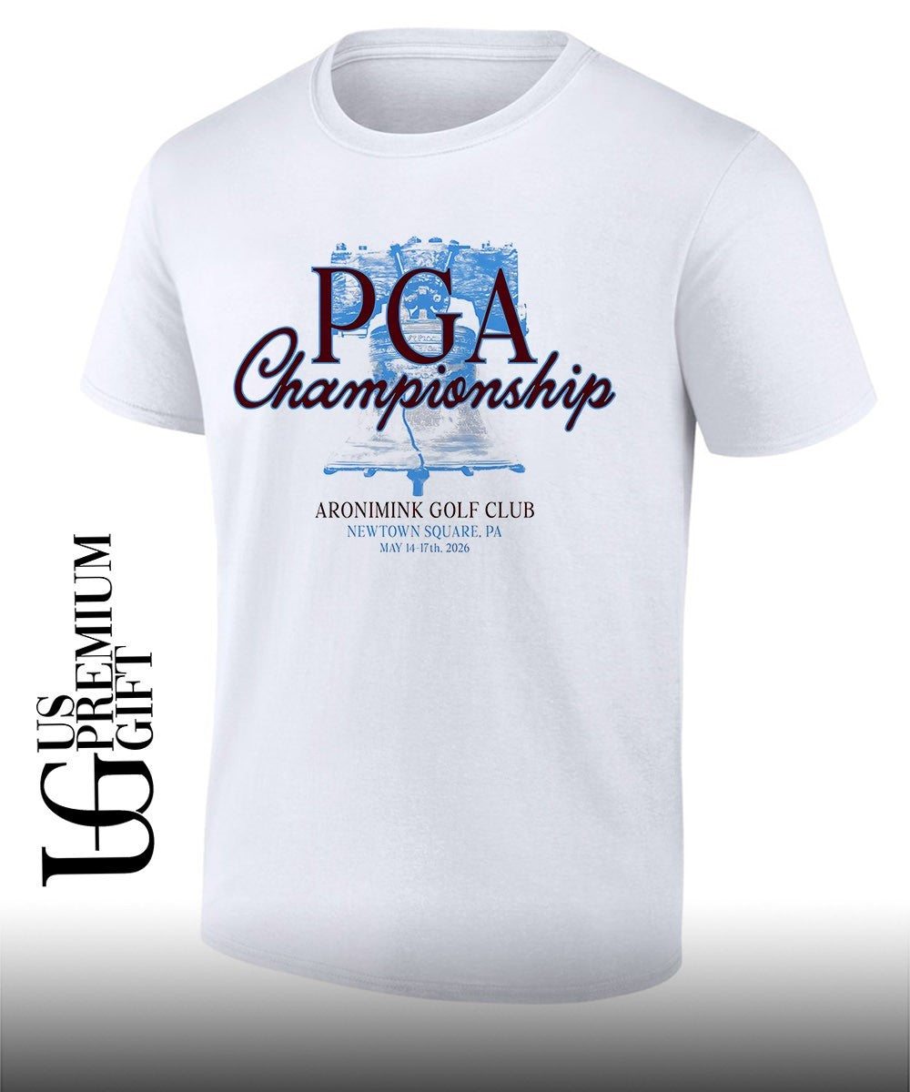 PGA Championship Golf Aronimink Golf Club 2026 shirt Unisex T-shirt, Sweatshirt, Hoodie, Long Sleeve Tee - T-Shirt, Sweatshirt, Hoodie
