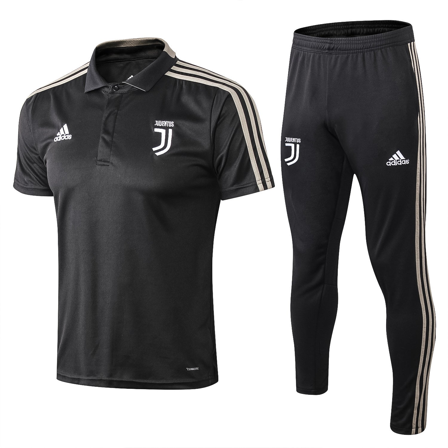 POLO JUVENTUS BLACK SUIT 1 Soccer Jersey sports jersey product view 1