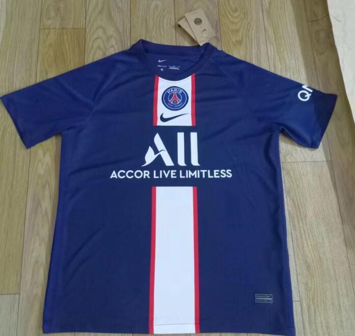 PSG 22-23 Thai Edition .jpg Soccer Jersey sports jersey product view 1