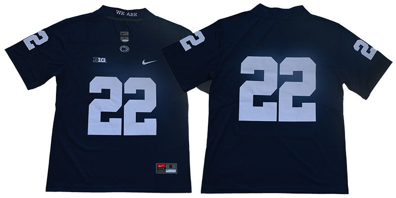 PSU 22 Legend Blue College Football Jersey football jersey product view 1