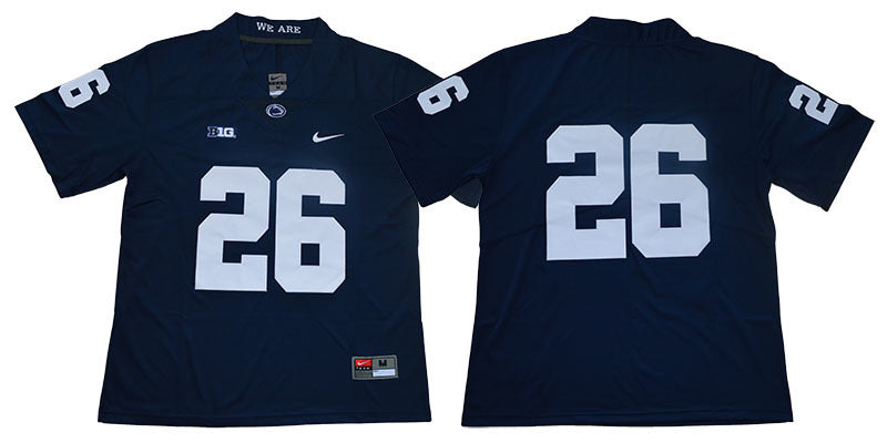 PSU 26 Legend Blue College Football Jersey football jersey product view 1