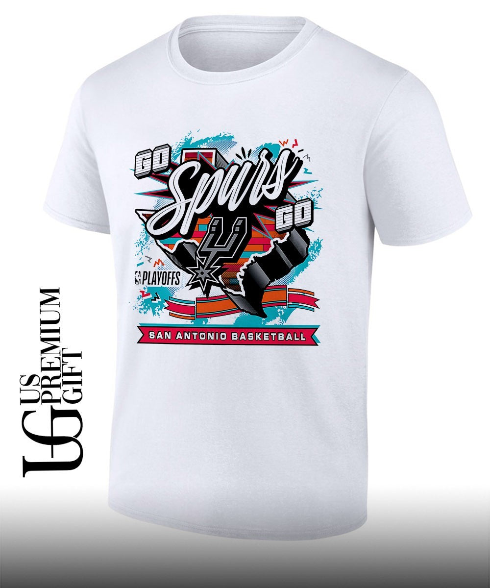 Go Spurs Go San Antonio Spurs 2026 NBA Playoffs shirt Unisex T-shirt, Sweatshirt, Hoodie, Long Sleeve Tee - T-Shirt, Sweatshirt, Hoodie