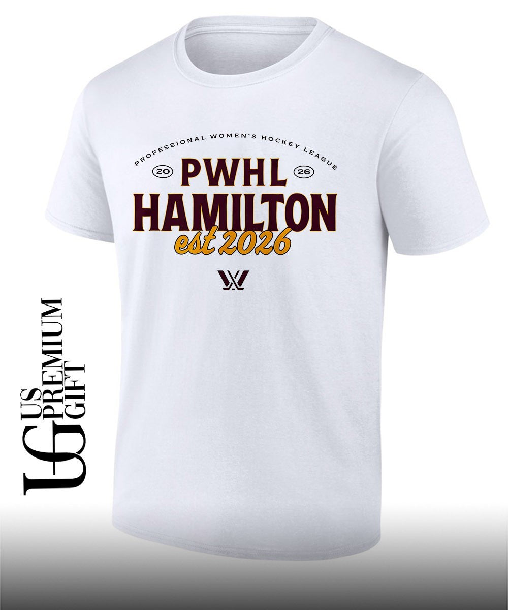 PWHL Hamilton Est 2026 Proesional Womens Hockey League shirt Unisex T-shirt, Sweatshirt, Hoodie, Long Sleeve Tee - T-Shirt, Sweatshirt, Hoodie