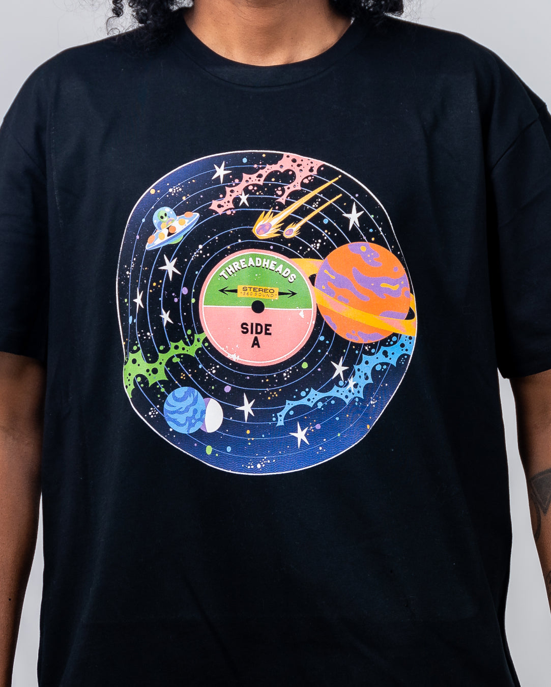 Vinyl Universe T-Shirt Unisex T-shirt, Sweatshirt, Hoodie, Long Sleeve Tee - T-Shirt, Sweatshirt, Hoodie