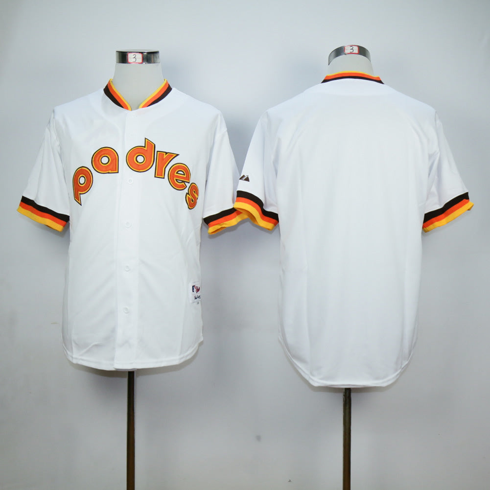 Padres Team 1984 Inverted Edition Blank Baseball Jersey baseball jersey product view 1