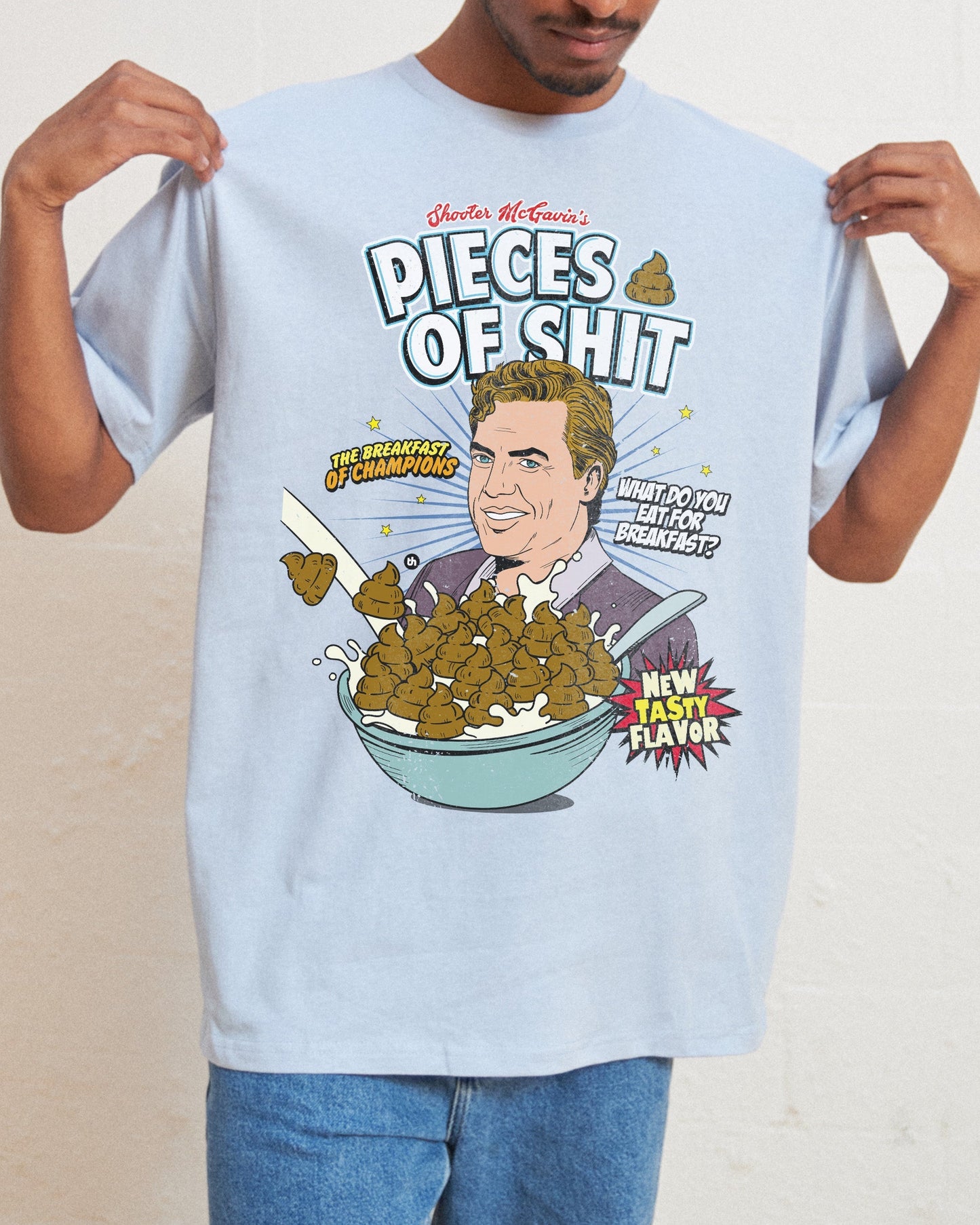 Pieces of Shit Cereal T-Shirt Unisex T-shirt, Sweatshirt, Hoodie, Long Sleeve Tee - T-Shirt, Sweatshirt, Hoodie