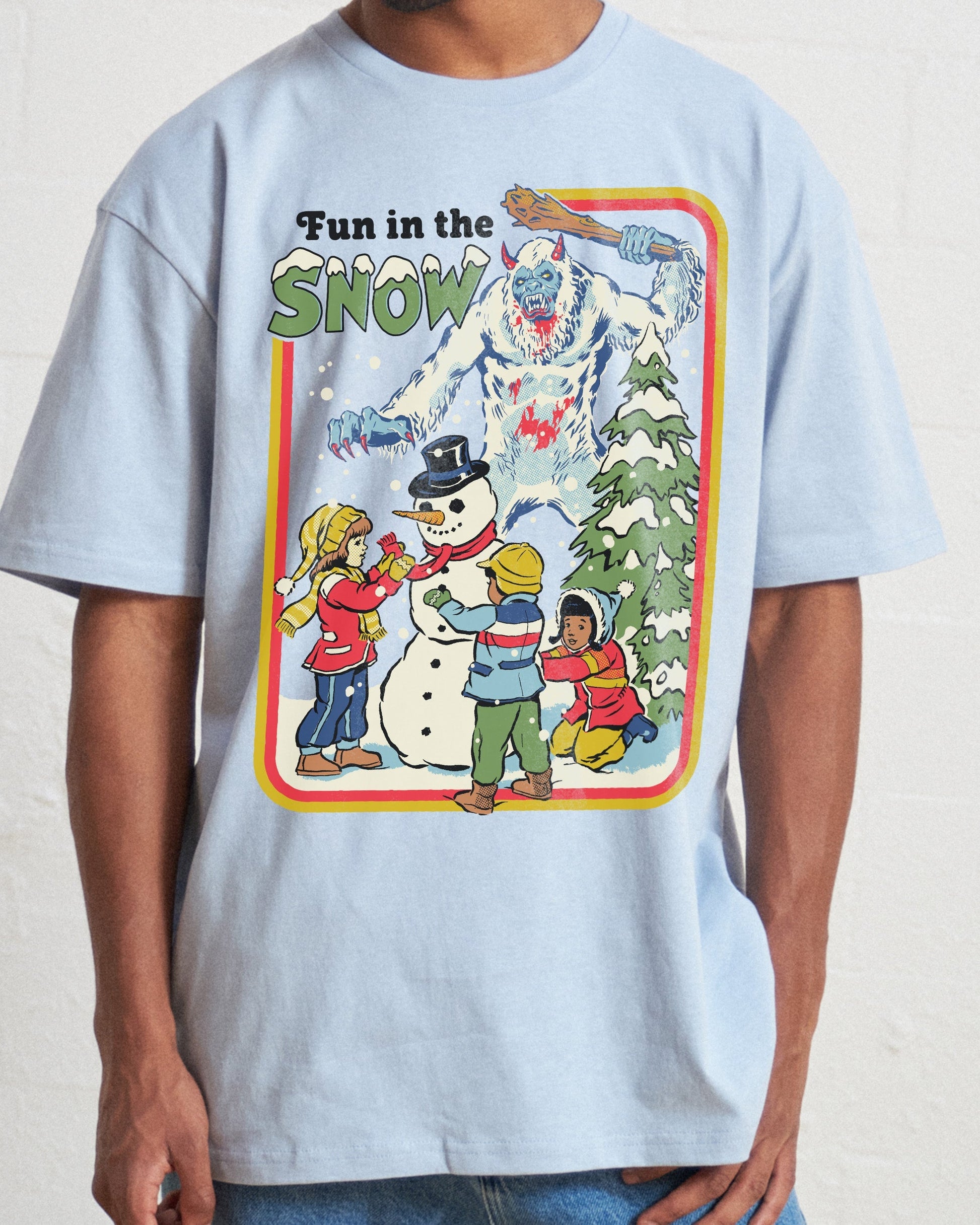 Fun in the Snow T-Shirt Unisex T-shirt, Sweatshirt, Hoodie, Long Sleeve Tee - T-Shirt, Sweatshirt, Hoodie