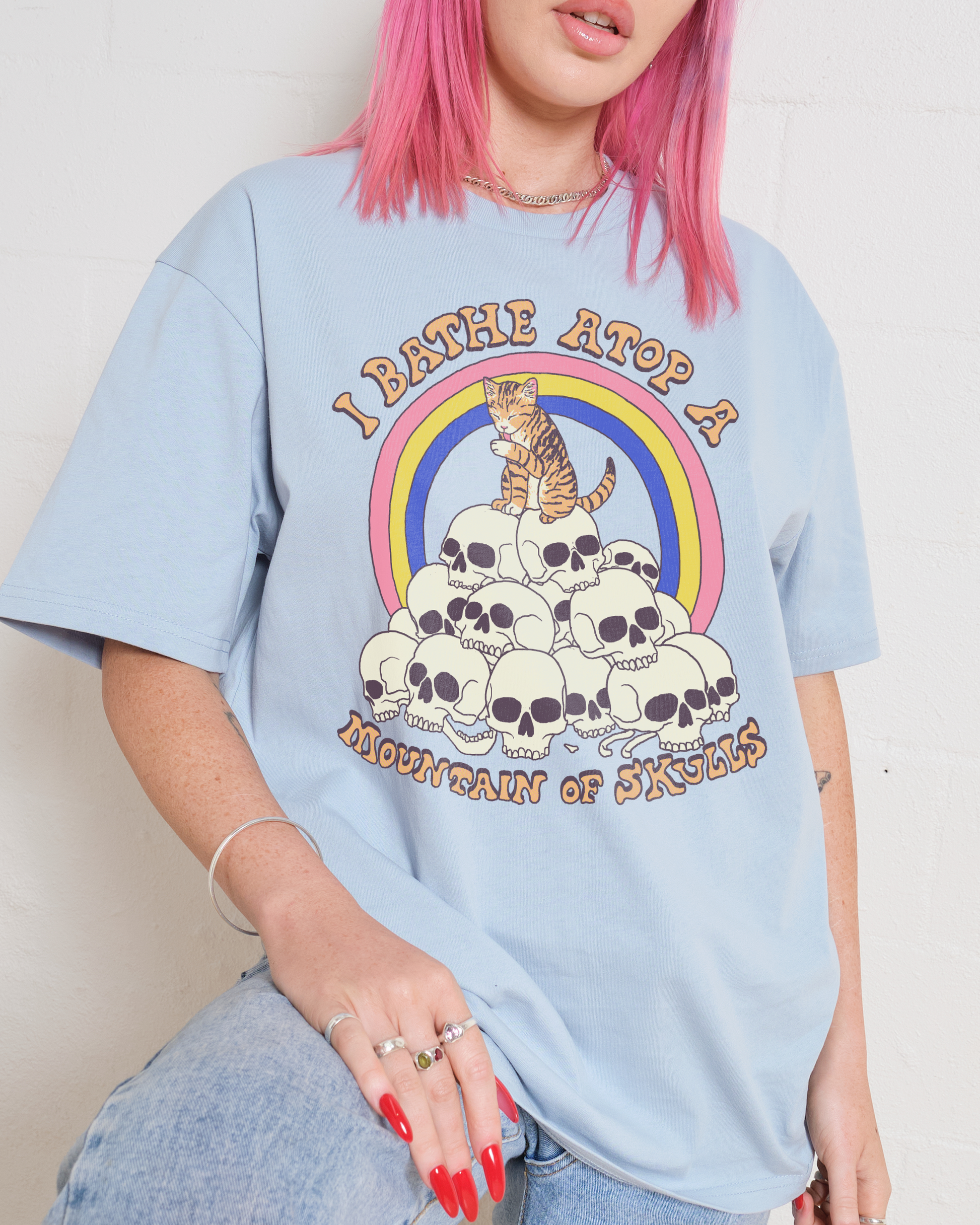 Bathe Atop a Mountain of Skulls T-Shirt Unisex T-shirt, Sweatshirt, Hoodie, Long Sleeve Tee - T-Shirt, Sweatshirt, Hoodie