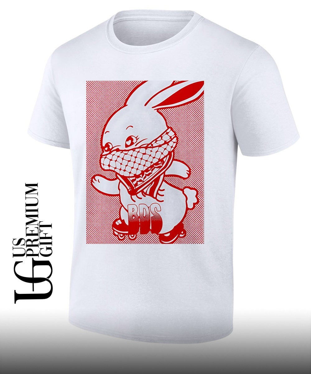 Palestine Bunnies BDS shirt Unisex T-shirt, Sweatshirt, Hoodie, Long Sleeve Tee - T-Shirt, Sweatshirt, Hoodie