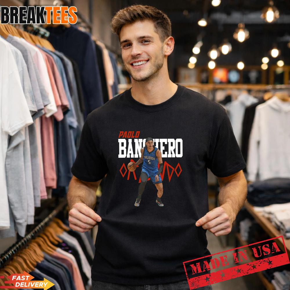 Paolo Banchero Basketball Superstar Orlando Fan Graphic T-Shirt Unisex T-shirt, Sweatshirt, Hoodie, Long Sleeve Tee - T-Shirt, Sweatshirt, Hoodie