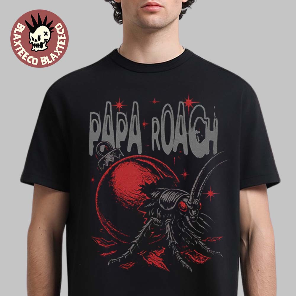 Papa Roach Christmas 2025 Breakout Xmas T-Shirt Unisex T-shirt, Sweatshirt, Hoodie, Long Sleeve Tee - T-Shirt, Sweatshirt, Hoodie
