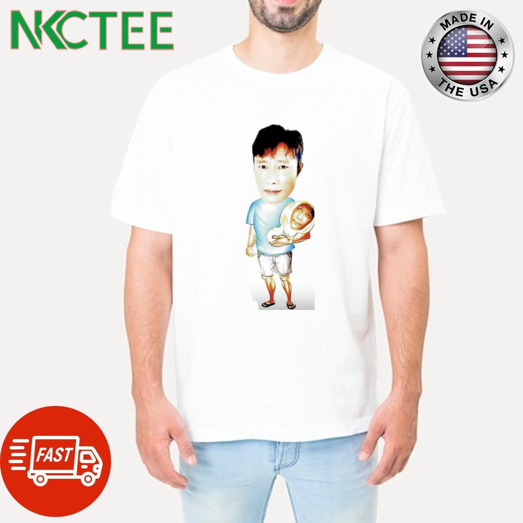Papa Squid Game Lee Byung-hun Lee Jung-jae shirt Unisex T-shirt, Sweatshirt, Hoodie, Long Sleeve Tee - T-Shirt, Sweatshirt, Hoodie