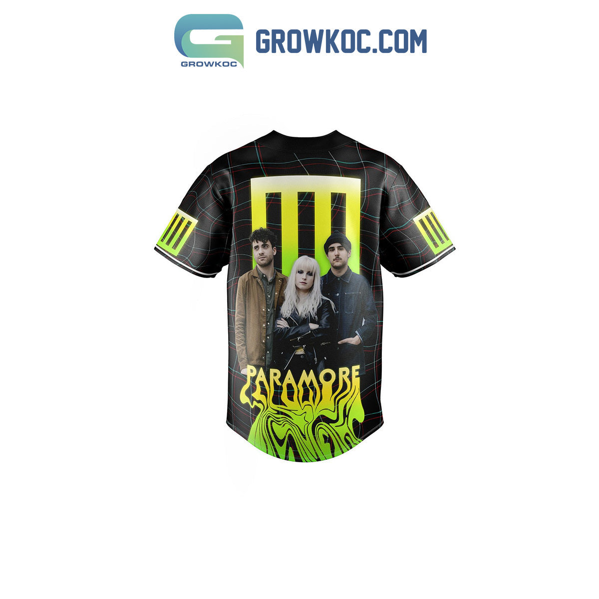 Paramore And The Worst Part Is Before It Gets Any Better Baseball Jersey baseball jersey product view 3