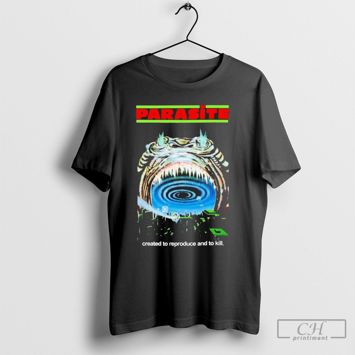 Parasite Created To Reproduce And To Kill Horror Movie Shirts Unisex T-shirt, Sweatshirt, Hoodie, Long Sleeve Tee - T-Shirt, Sweatshirt, Hoodie