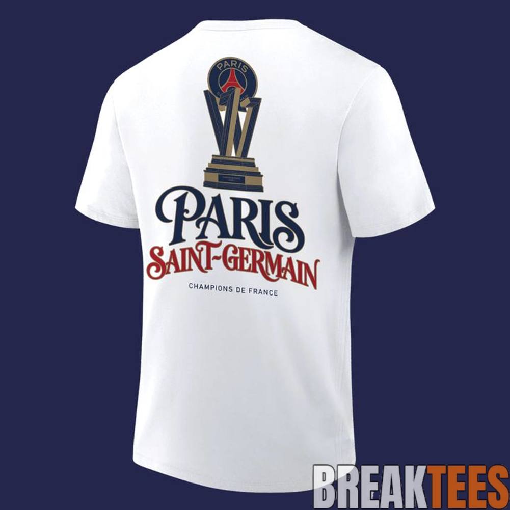 Paris Saint-Germain Champions de France 2026 - Adult & Kids T-Shirts, Sweatshirts & Hoodies apparel design preview 3