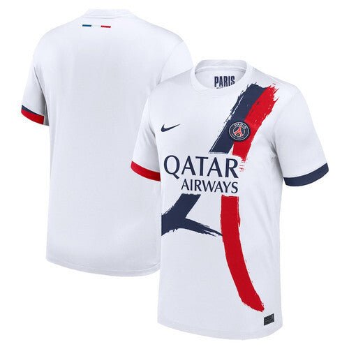 Paris Saint-Germain 202425 Away Men Jersey - White Soccer Jersey sports jersey product view 1