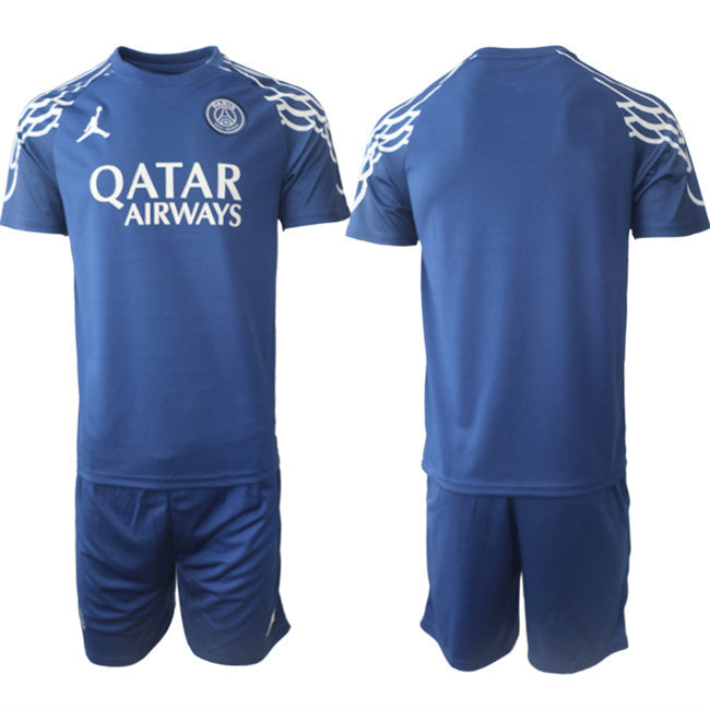 Paris Saint-Germain Custom 2025 Navy Home Soccer Jersey Suit sports jersey product view 1