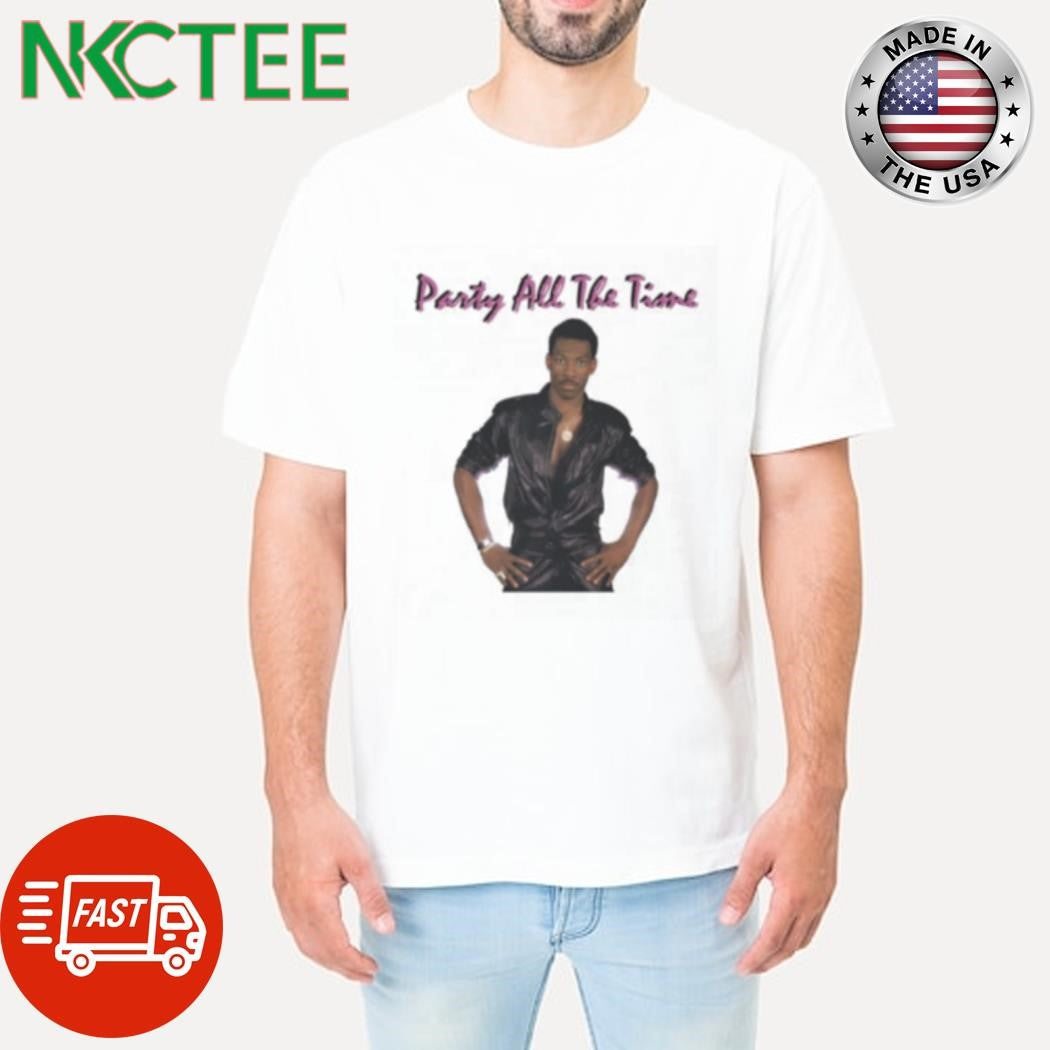 Party all the time Luther Vandross shirt Unisex T-shirt, Sweatshirt, Hoodie, Long Sleeve Tee - T-Shirt, Sweatshirt, Hoodie