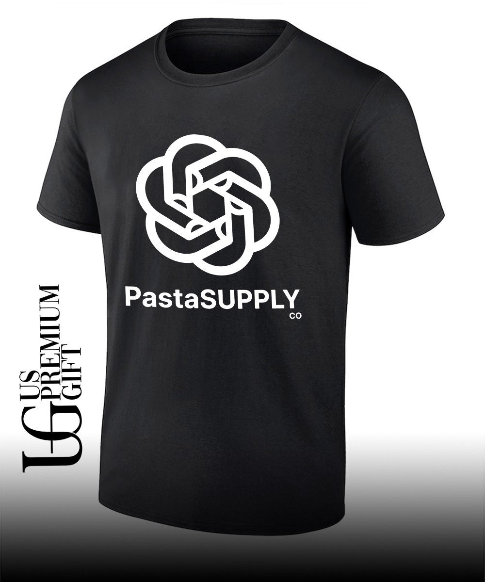Pasta Supply Co Openai Chatgpt logo shirt Unisex T-shirt, Sweatshirt, Hoodie, Long Sleeve Tee - T-Shirt, Sweatshirt, Hoodie