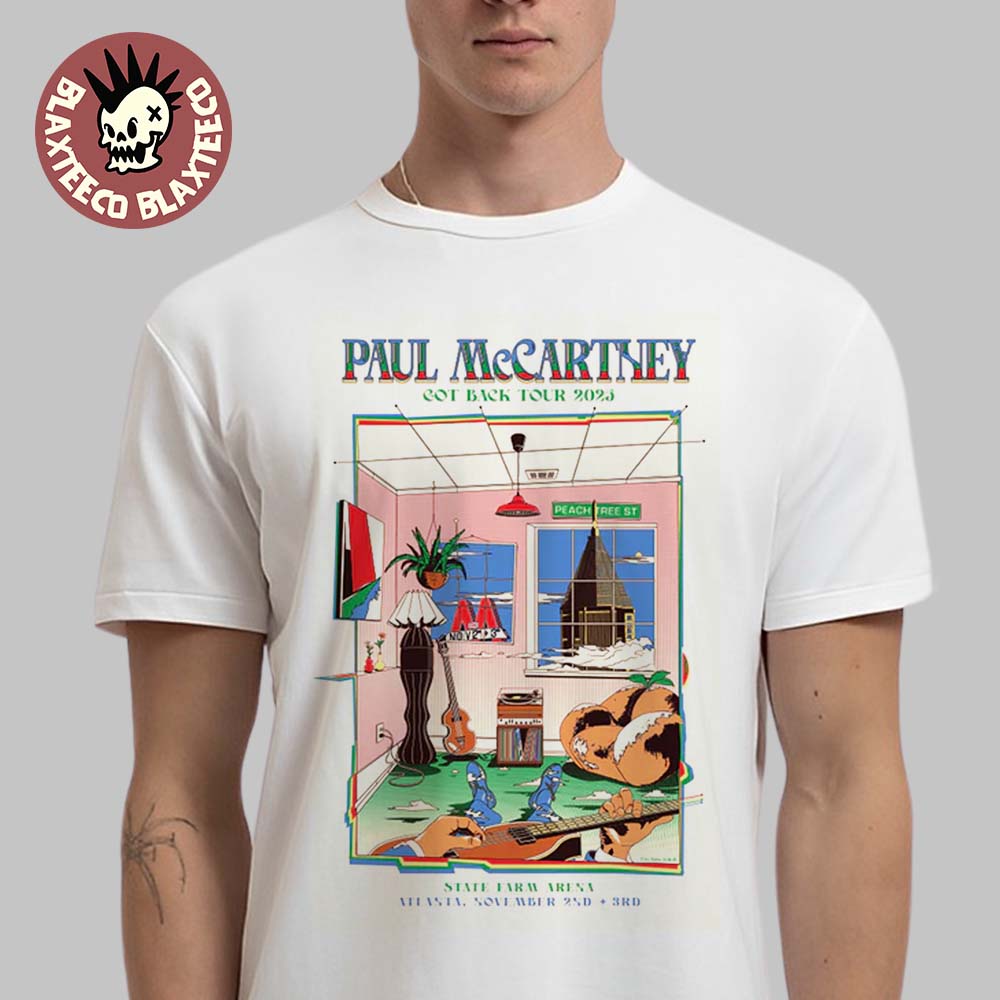 Paul McCartney Got Back 2025 Atlanta Georgia Event Tee At State Farm Arena On November 2 And 3 2025 Unisex T-Shirt - T-Shirt, Sweatshirt, Hoodie