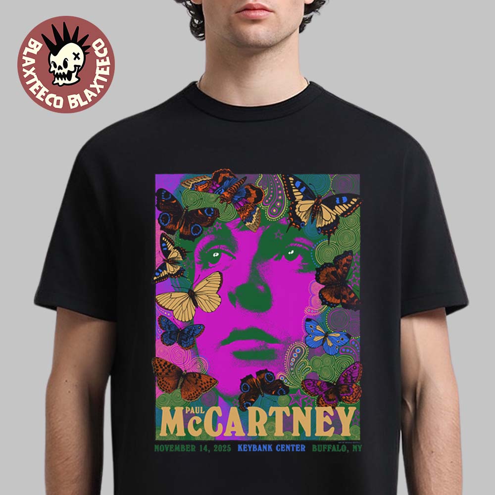Paul McCartney Got Back 2025 Buffalo New York Event Tee At Keybank Center On November 14 2025 T-Shirt - T-Shirt, Sweatshirt, Hoodie