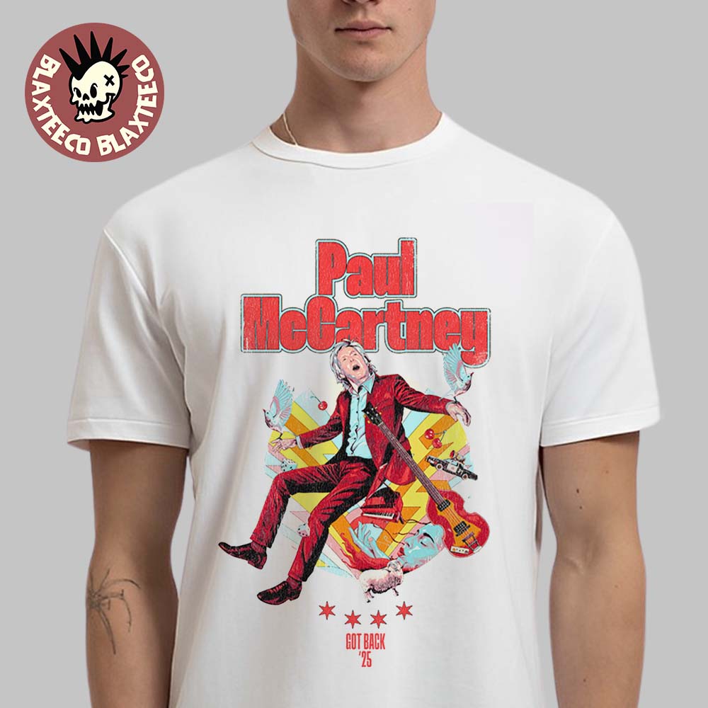 Paul McCartney Got Back 2025 Chicago IL Event Tee At United Center On November 24 25 2025 T-Shirt - T-Shirt, Sweatshirt, Hoodie