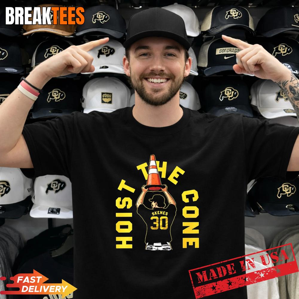 Paul Skenes Pittsburgh Hoist The Cone Pittsburgh Pirates 2026 T-Shirt Unisex T-shirt, Sweatshirt, Hoodie, Long Sleeve Tee - T-Shirt, Sweatshirt, Hoodie
