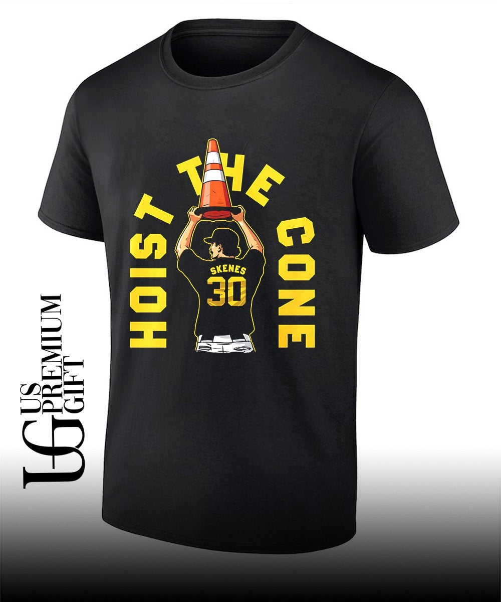 Paul Skenes Pittsburgh Hoist The Cone Pittsburgh Pirates 2026 shirt Unisex T-shirt, Sweatshirt, Hoodie, Long Sleeve Tee - T-Shirt, Sweatshirt, Hoodie