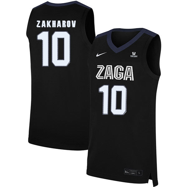 Pavel Zakharov 10 Black College Football Jersey football jersey product view 1