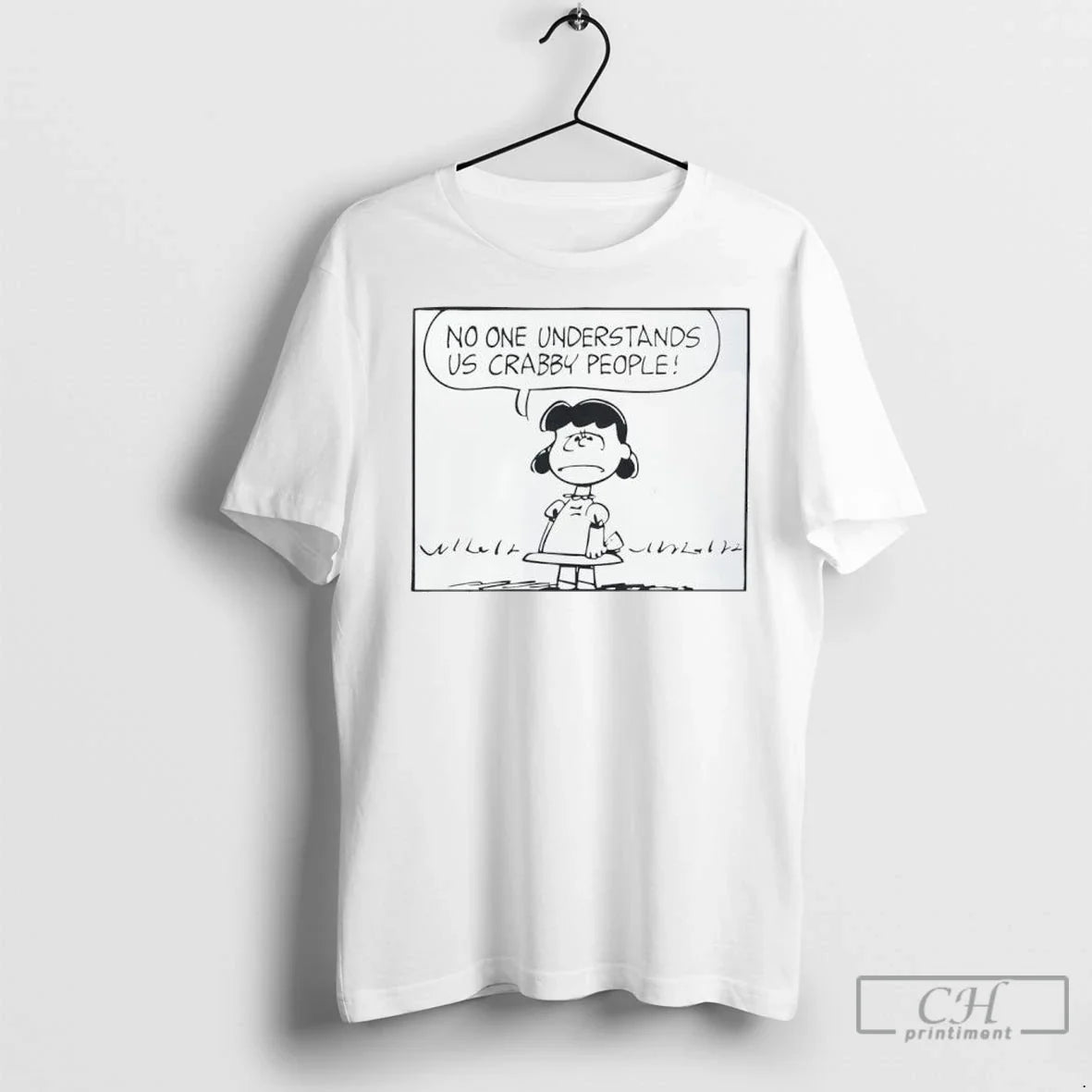 Peanuts Lucy Crabby People No One Understands Us Crabby People T Shirts Unisex T-shirt, Sweatshirt, Hoodie, Long Sleeve Tee - T-Shirt, Sweatshirt, Hoodie