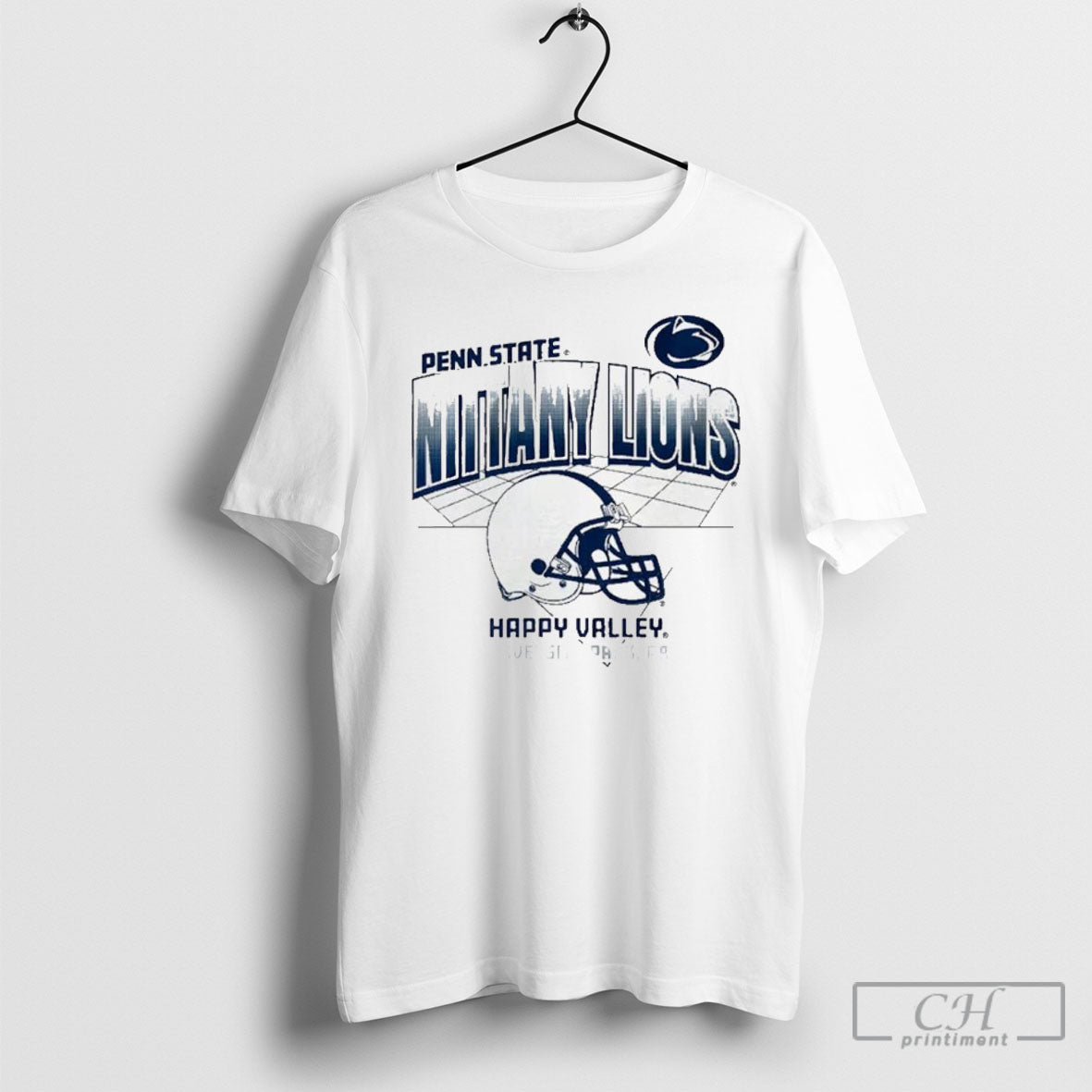 Penn State Nittany Lions Helmet Grid Unisex T-shirt, Sweatshirt, Hoodie, Long Sleeve Tee - T-Shirt, Sweatshirt, Hoodie