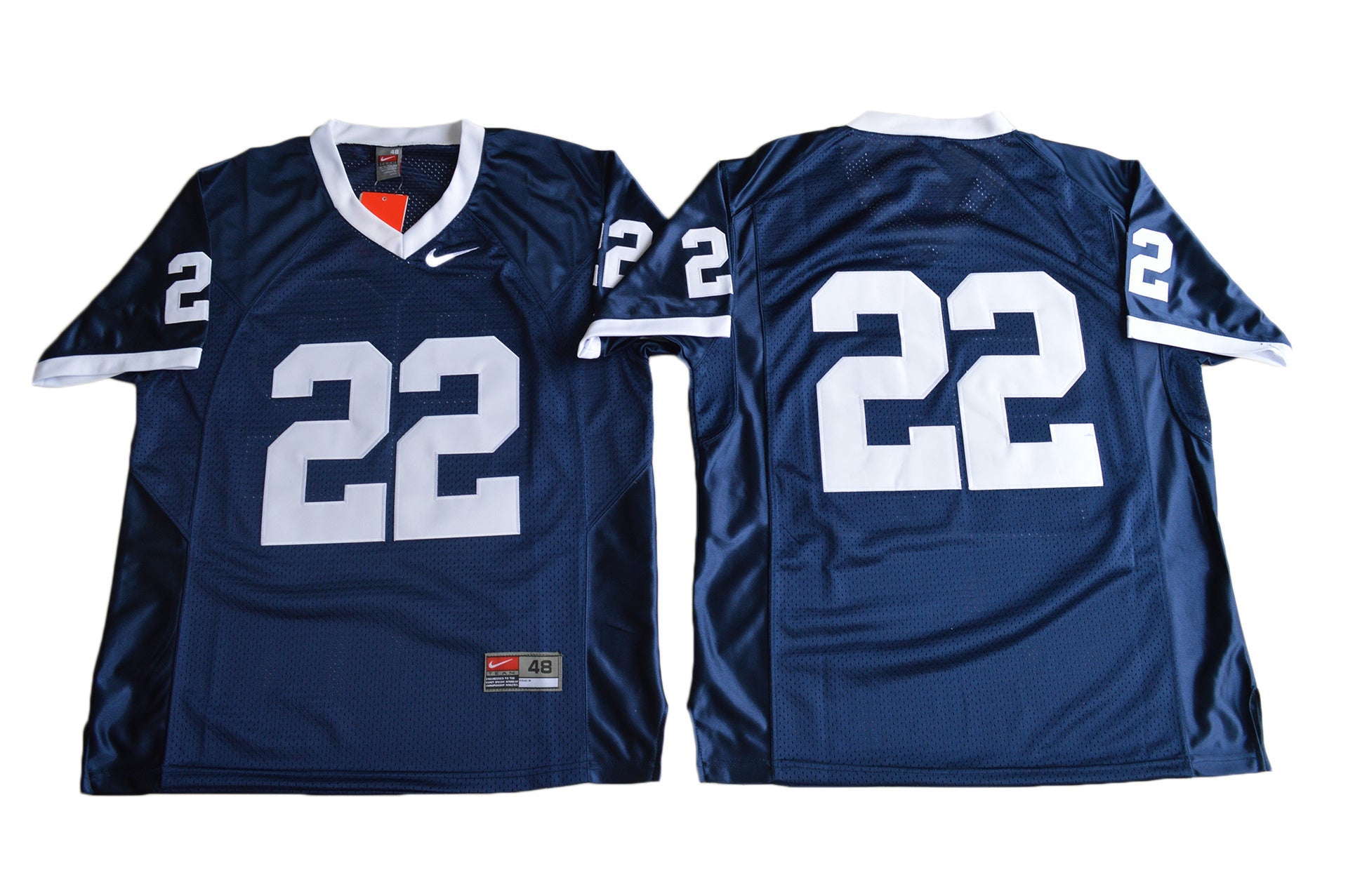 Penn State 22 Blue College Football Jersey football jersey product view 1