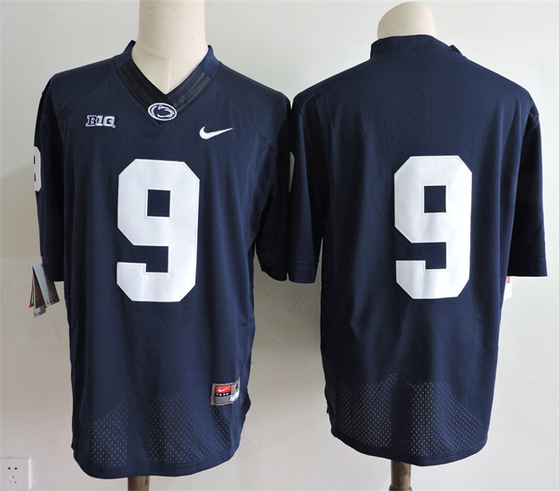 Penn State Nittany Lions Blue #9 Trace McSorley Style 3 College Football Jersey football jersey product view 1
