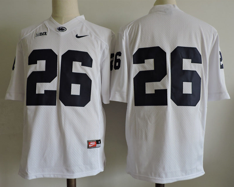 Penn State Nittany Lions #26 Saquon Barkley Style 1 College Football Jersey football jersey product view 1